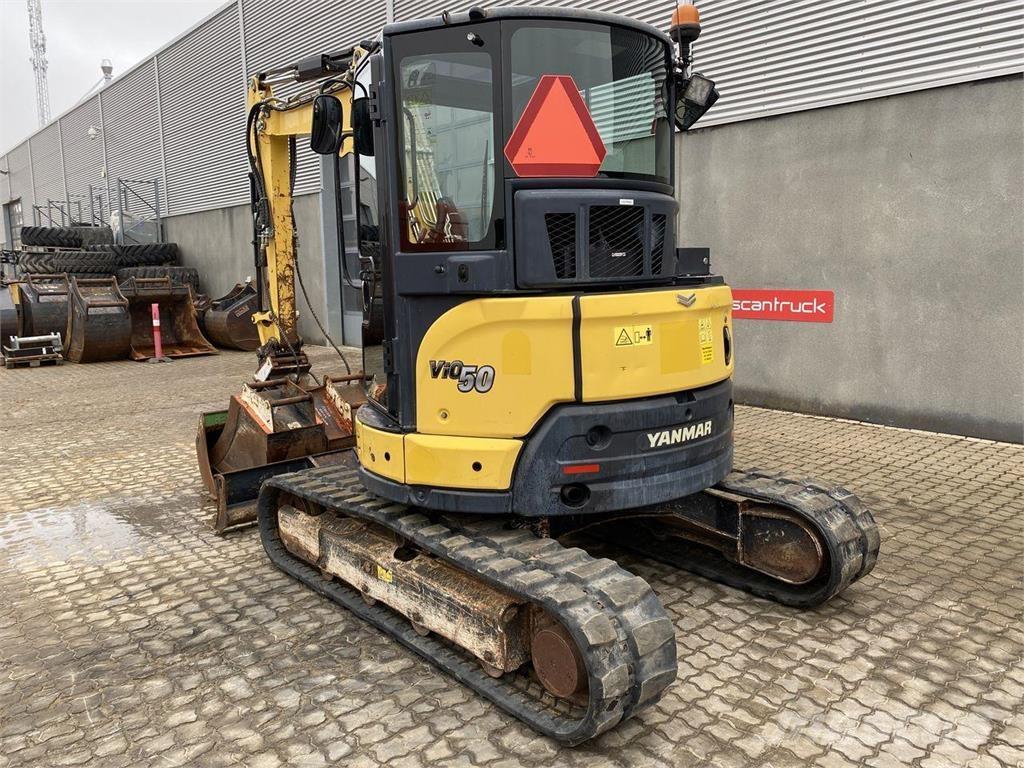 Yanmar VIO50-6 حفارات بعجل