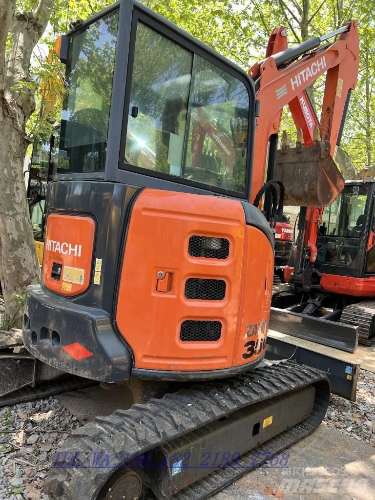 Hitachi ZX 35 U حفارات صغيرة أقل من 7 طن (حفارات صغيرة)