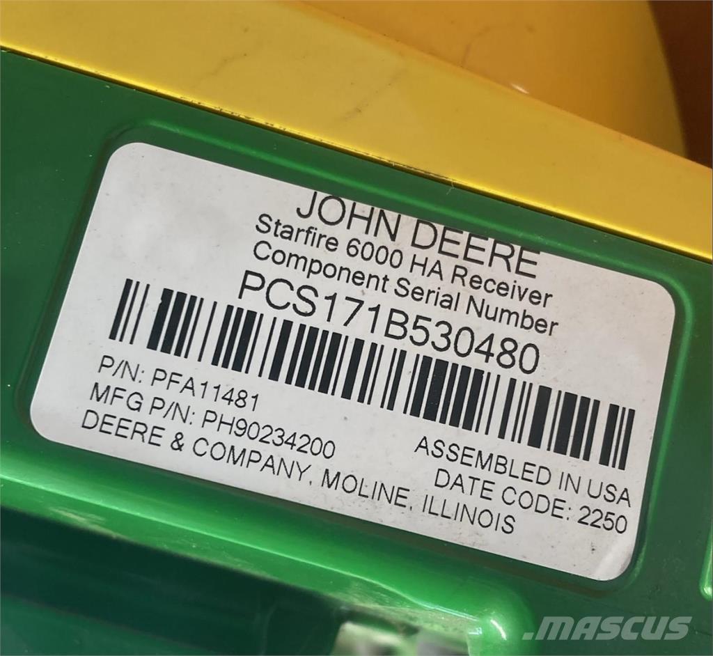John Deere SF6000 النظام العالمي لتحديد المواقع GPS
