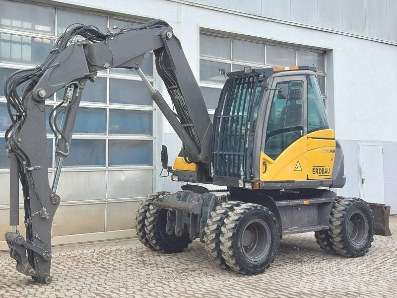 Mecalac 714 MW حفارات بعجل
