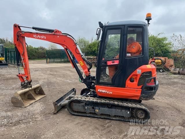 Kubota KX 101-3 A4 حفارات صغيرة أقل من 7 طن (حفارات صغيرة)