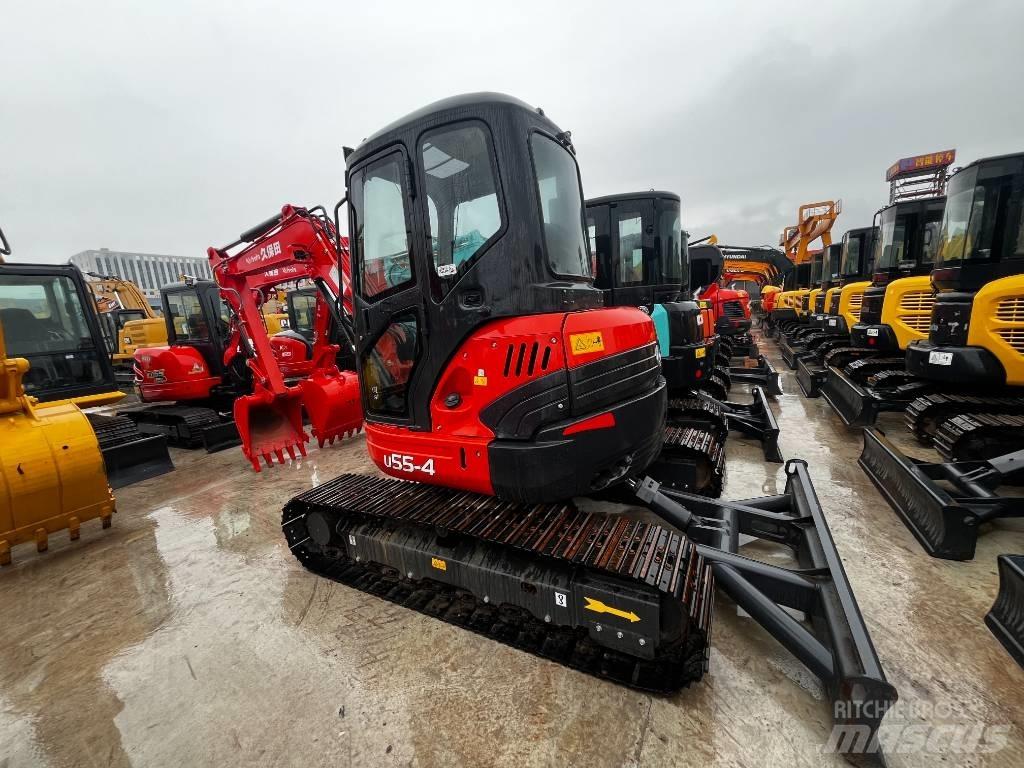 Kubota U 55-4 حفارات صغيرة أقل من 7 طن (حفارات صغيرة)