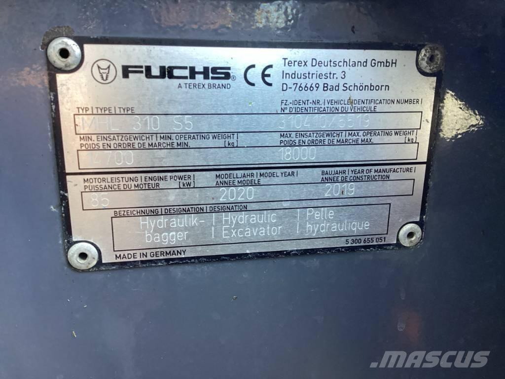 Fuchs MHL 310 S5 مناولات المخلفات / مناولات صناعية