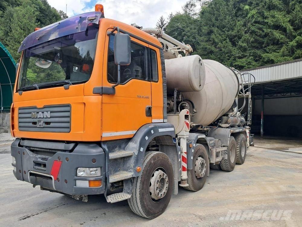 MAN TGA 41.480 شاحنات خرسانة
