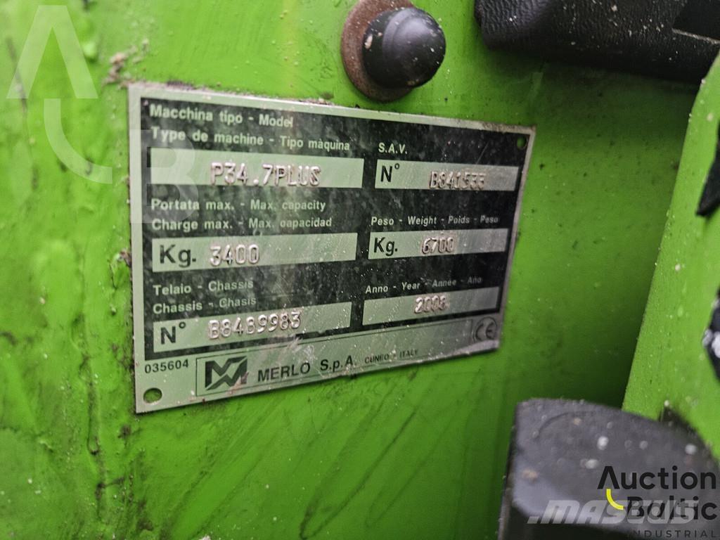 Merlo P 34.7 مناولات متداخلة