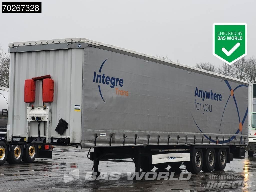Krone SD 3 axles نصف مقطورات بباب جانبي