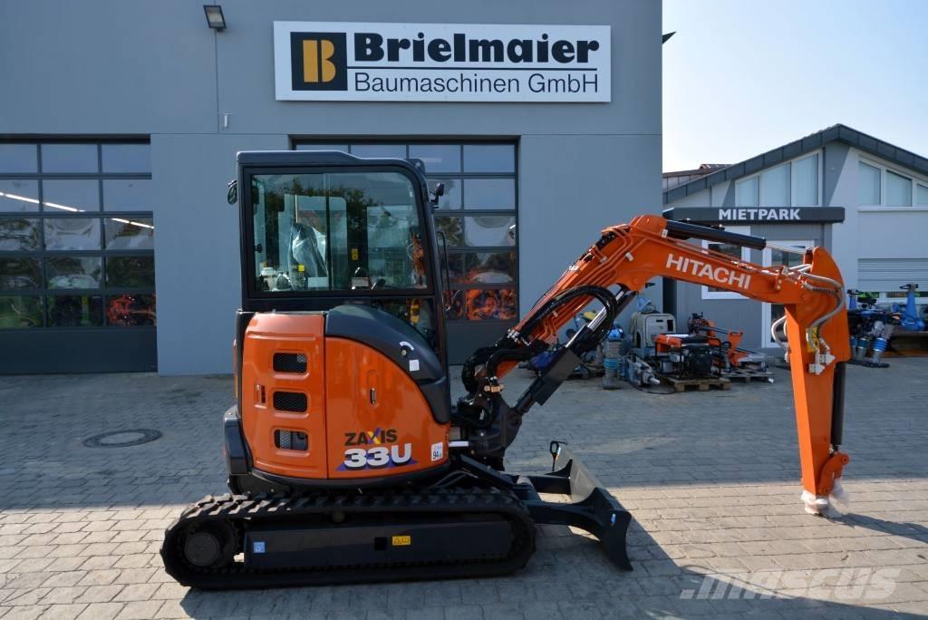 Hitachi ZX 33 U-6 حفارات صغيرة أقل من 7 طن (حفارات صغيرة)