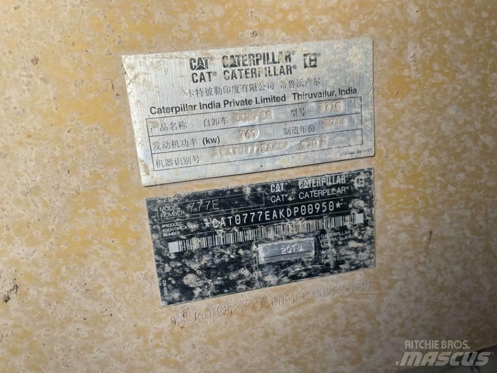 CAT 777e حفارات بعجل