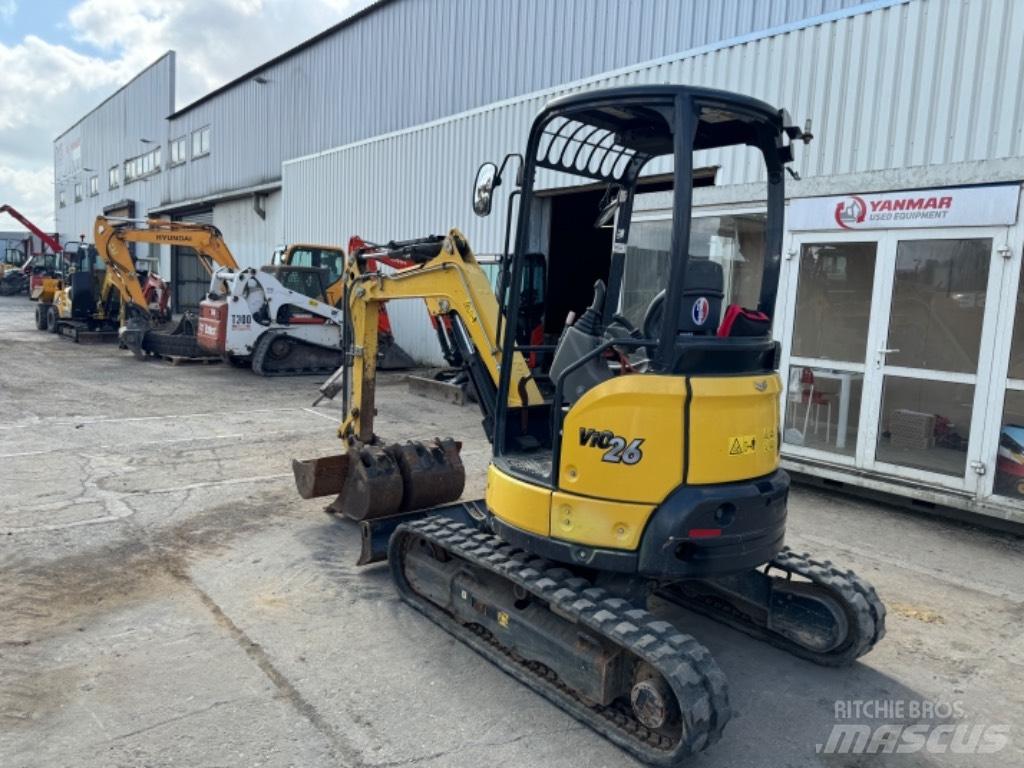 Yanmar VIO26 (14745) حفارات صغيرة أقل من 7 طن (حفارات صغيرة)