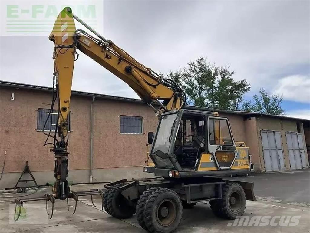 JCB js 130 w حفارات بعجل