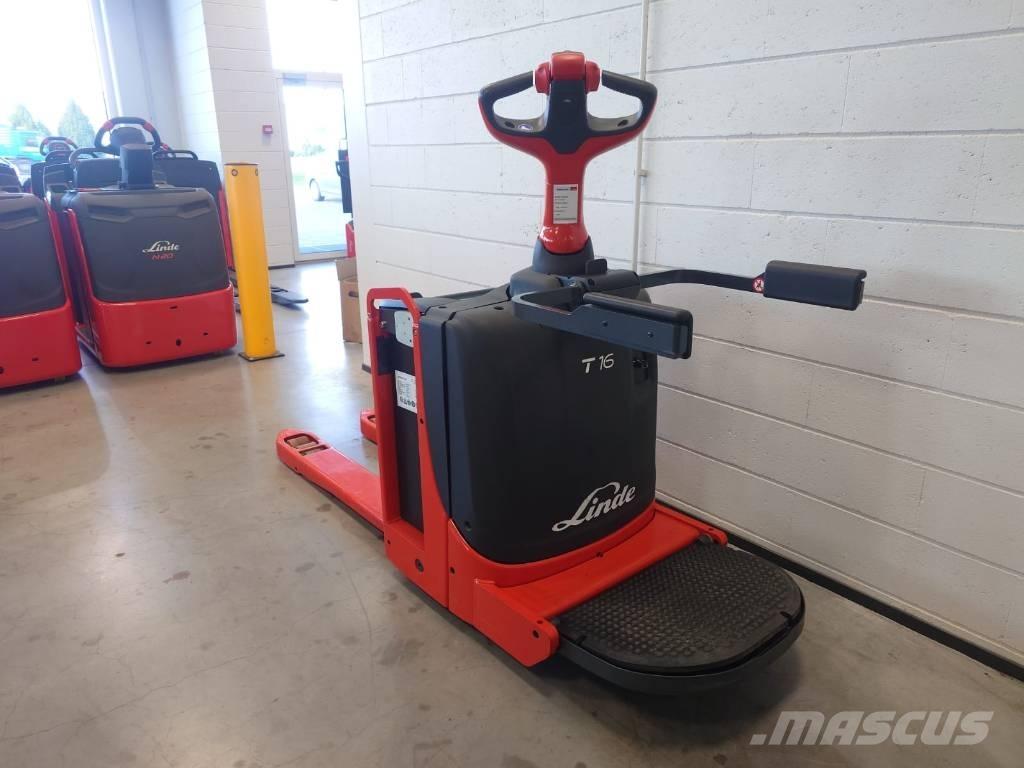 Linde T16P/1151-02 رافعة منخفضة المستوى ذات منصة
