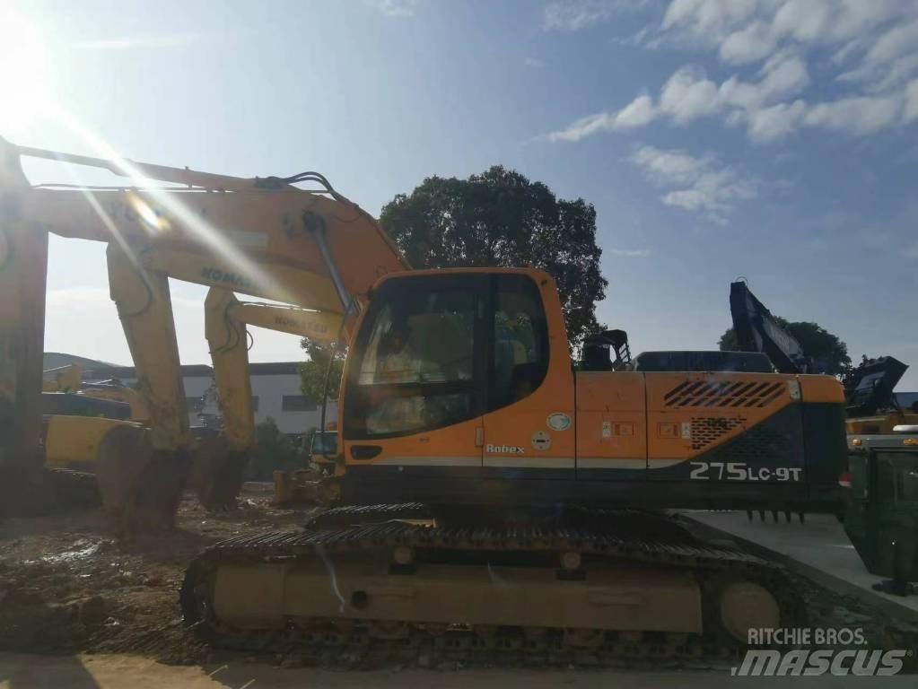 Hyundai R 275LC-9T حفارات زحافة