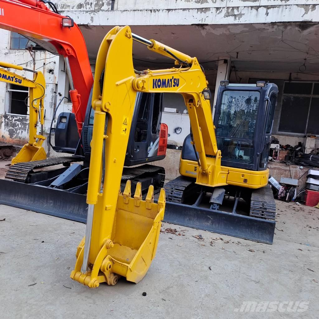 Komatsu PC 55 MR حفارات صغيرة أقل من 7 طن (حفارات صغيرة)
