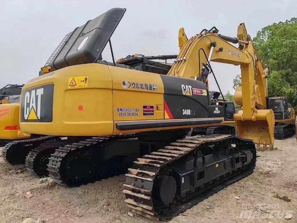 CAT 340 D حفارات زحافة