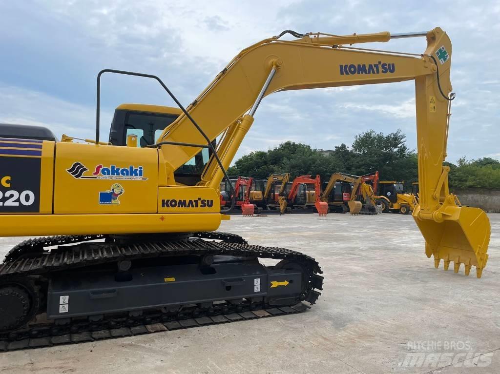 Komatsu pc220-7 حفارات زحافة