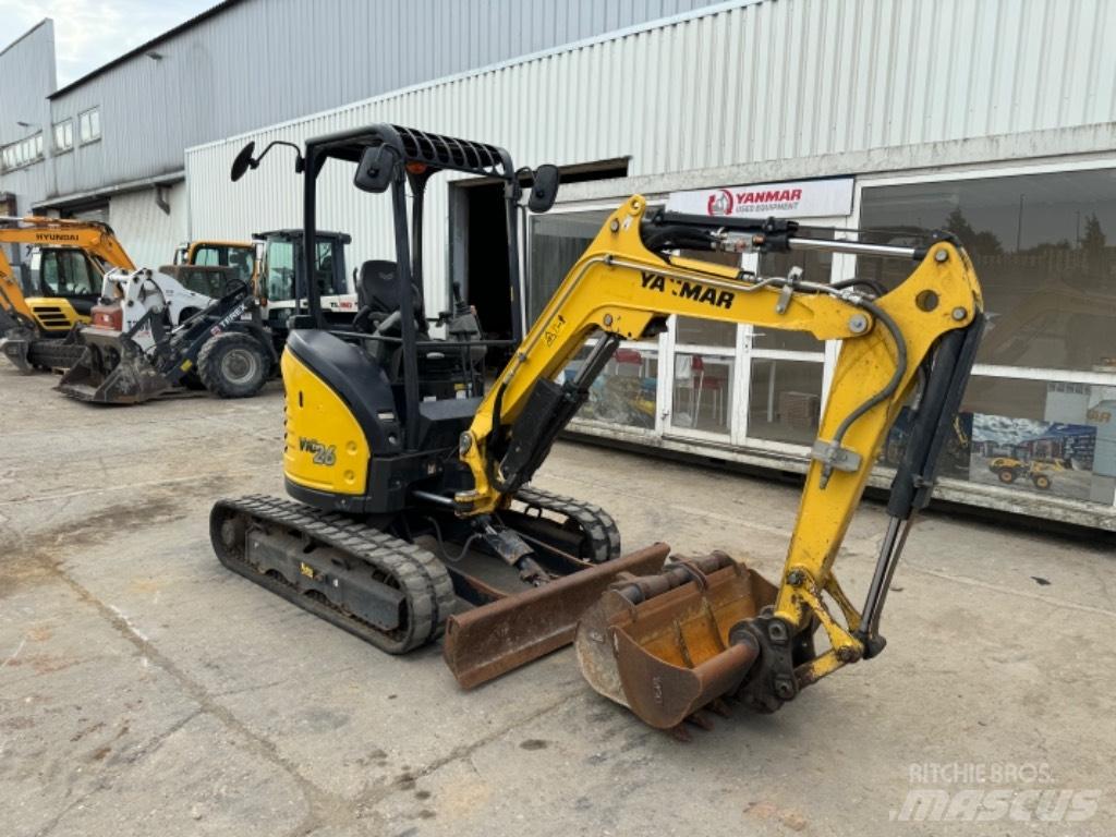 Yanmar VIO26 (08544) حفارات صغيرة أقل من 7 طن (حفارات صغيرة)