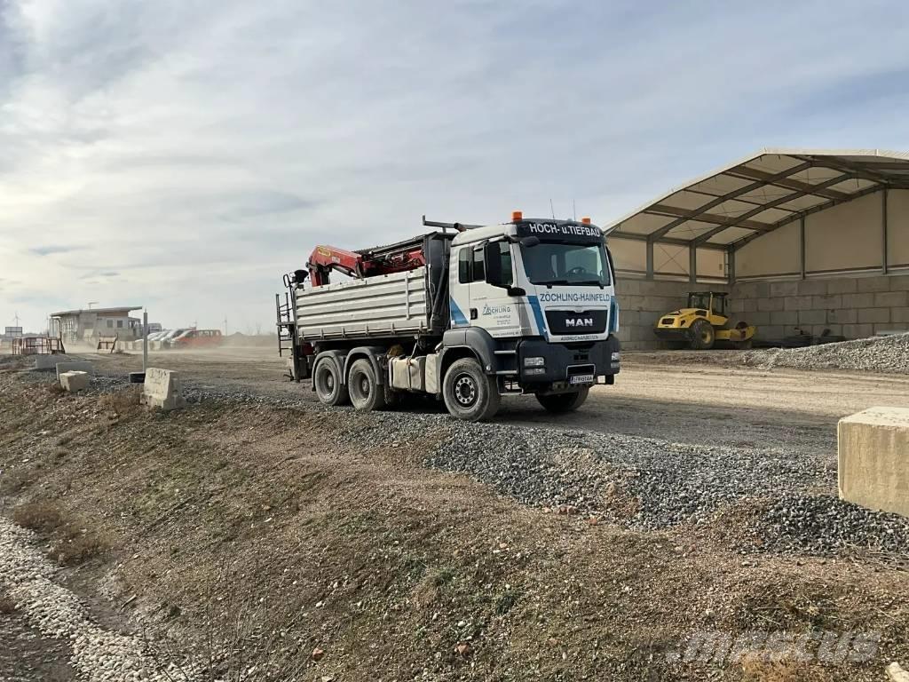 MAN TGS 33.480 BB شاحنات قلابة