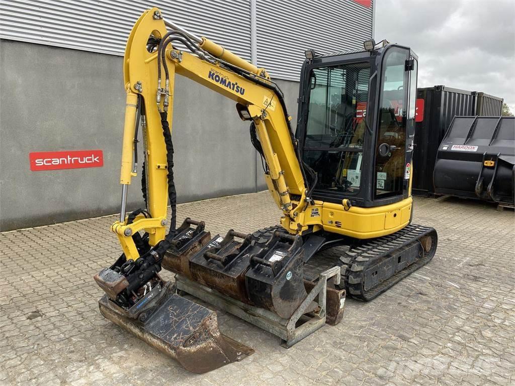 Komatsu PC26MR-3 حفارات بعجل