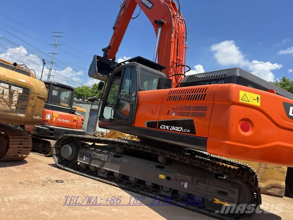 Doosan DX340 حفارات زحافة