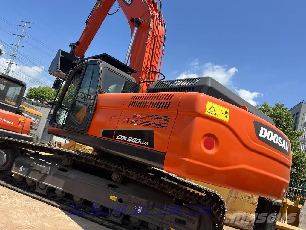 Doosan DX340 حفارات زحافة