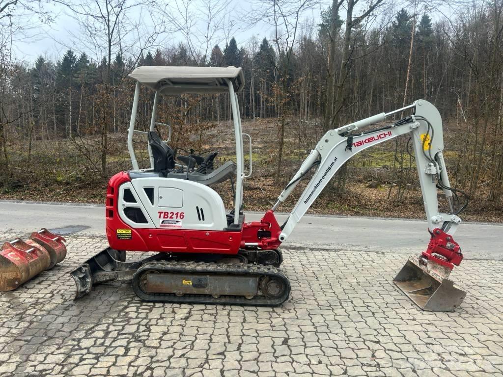 Takeuchi TB 216 حفارات صغيرة أقل من 7 طن (حفارات صغيرة)