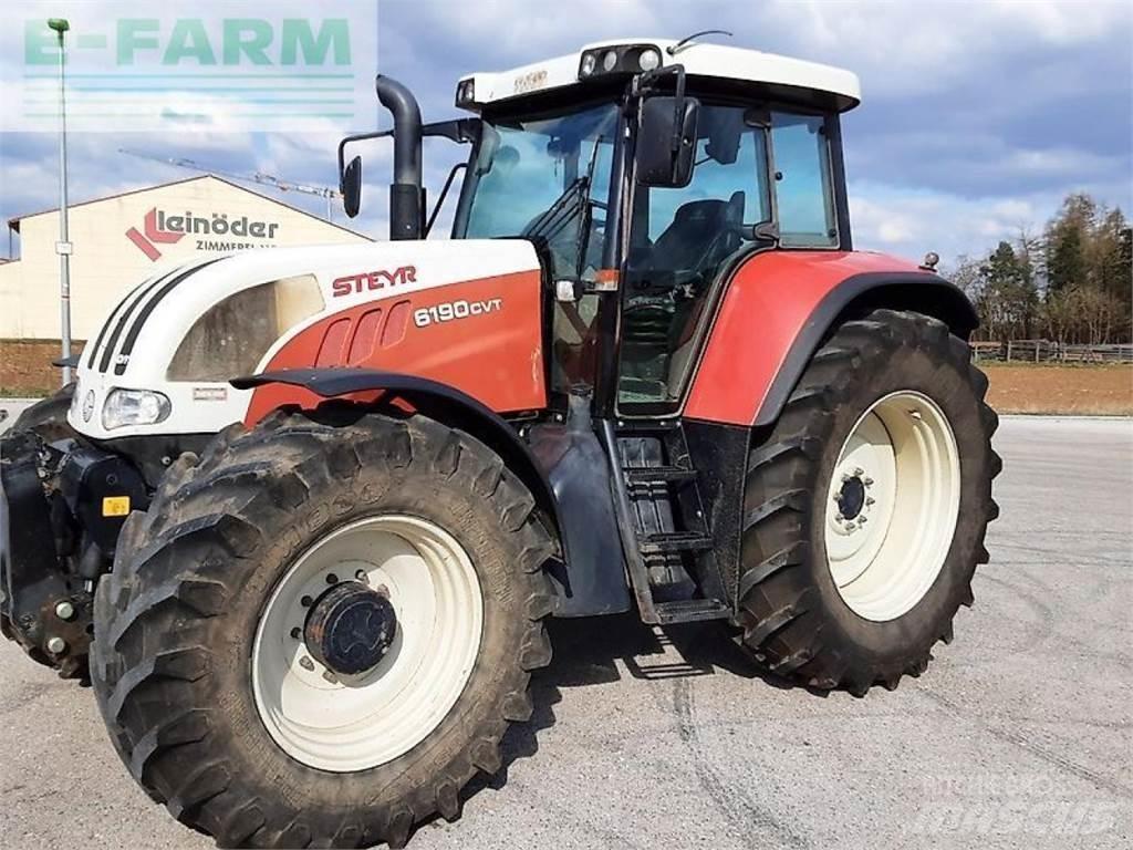 Steyr 6190cvt الجرارات