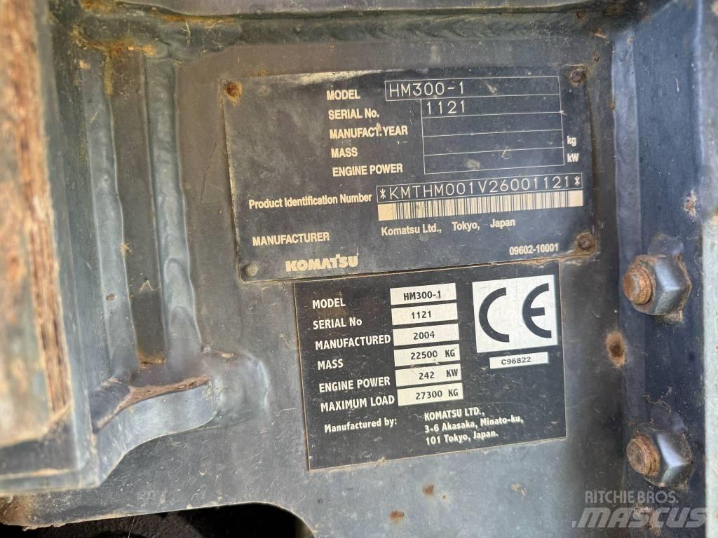 Komatsu HM300-1 ساحبات مفصلية