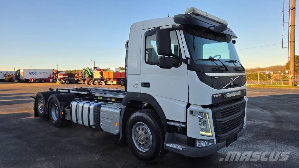 Volvo FM410 6x2*4 شاحنات الرافعات الخطافية