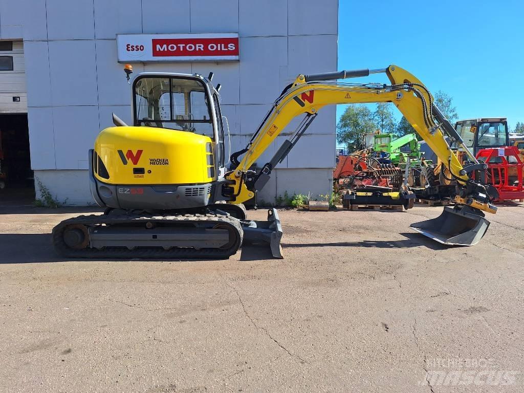 Wacker Neuson EZ 53 حفارات صغيرة أقل من 7 طن (حفارات صغيرة)