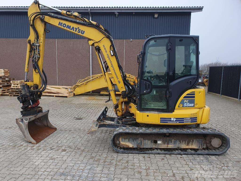 Komatsu PC55MR5 حفارات صغيرة أقل من 7 طن (حفارات صغيرة)