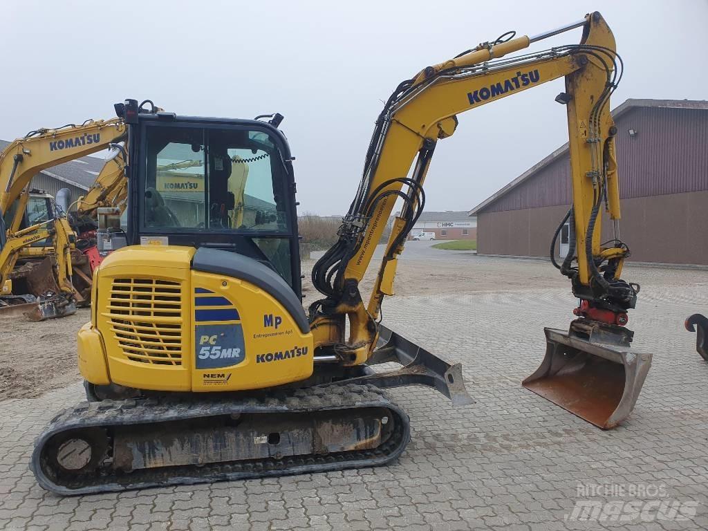 Komatsu PC55MR5 حفارات صغيرة أقل من 7 طن (حفارات صغيرة)