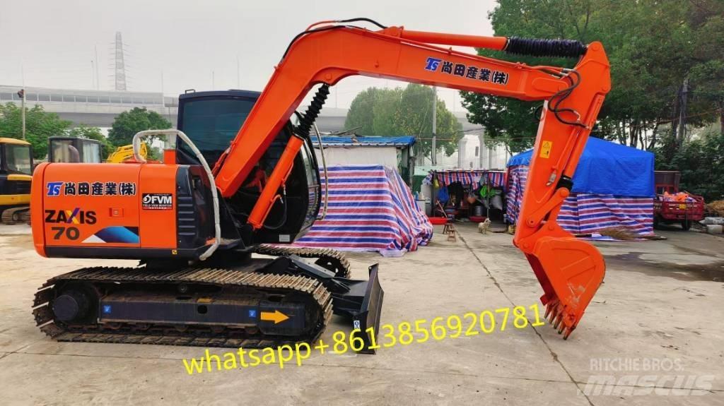 Hitachi ZX 70 حفارات صغيرة أقل من 7 طن (حفارات صغيرة)
