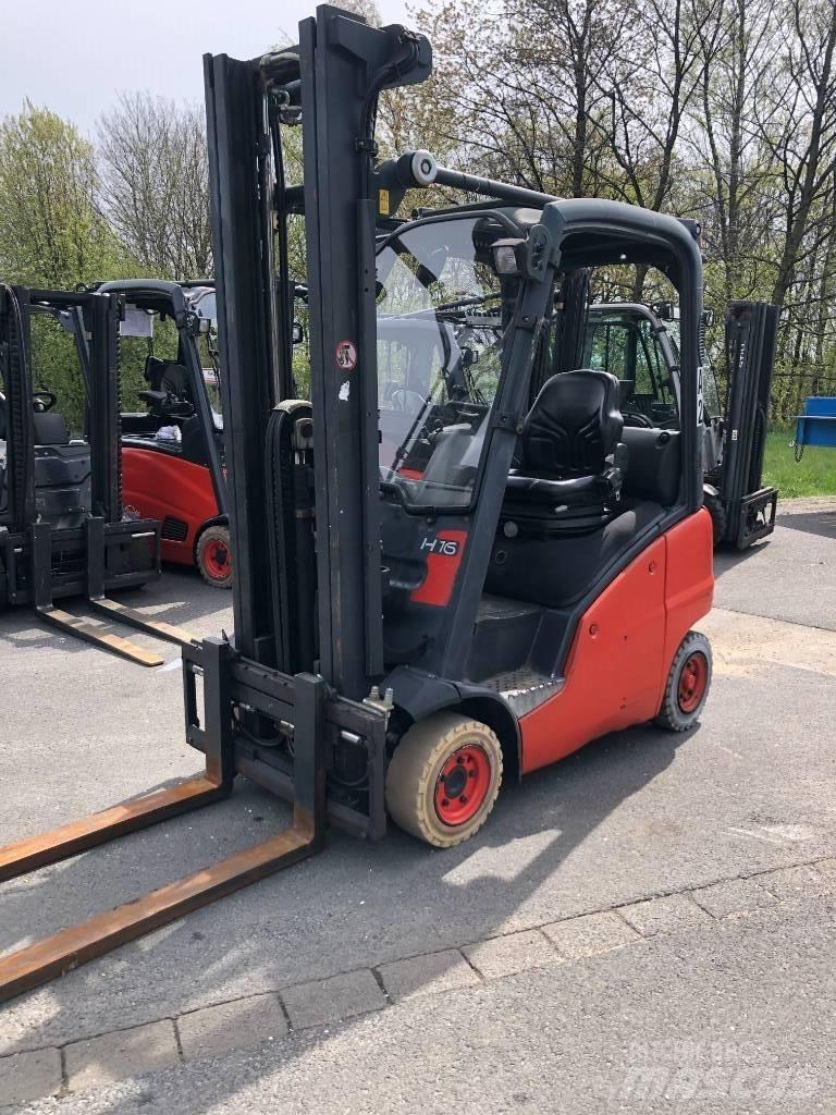 Linde H 16 T -01 شاحنات LPG
