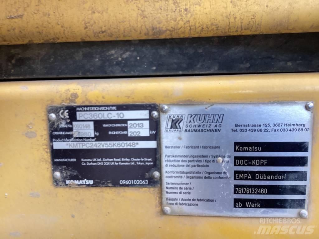 Komatsu PC 360 LC-10 حفارات زحافة