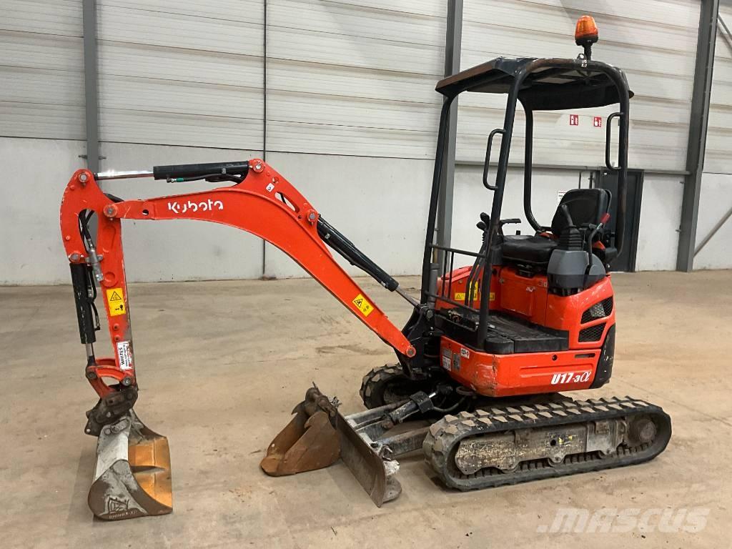 Kubota U 17-3 A حفارات صغيرة أقل من 7 طن (حفارات صغيرة)
