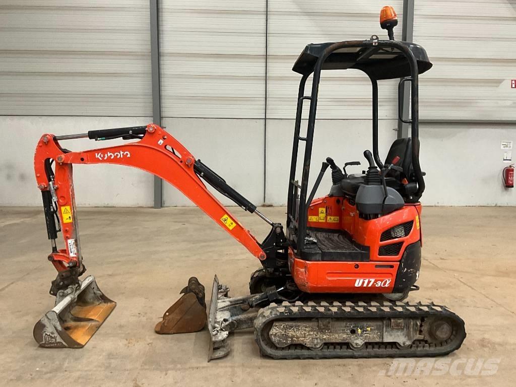 Kubota U 17-3 A حفارات صغيرة أقل من 7 طن (حفارات صغيرة)