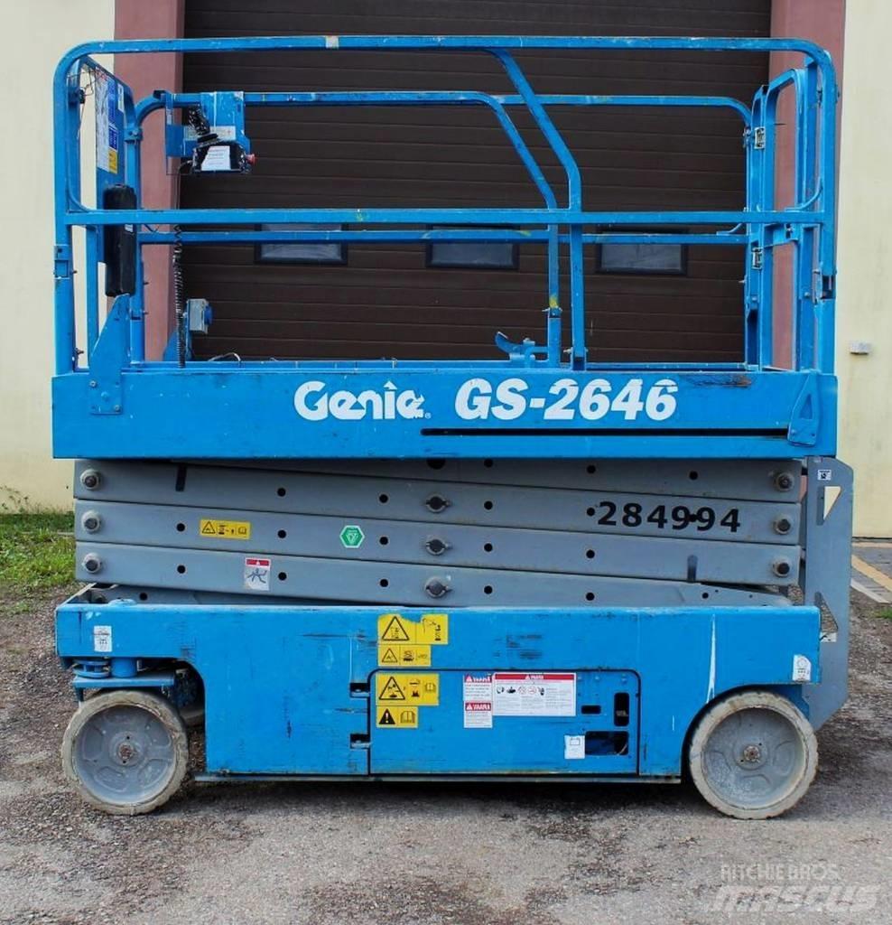 Genie GS 2646 رافعات مقصية الشكل