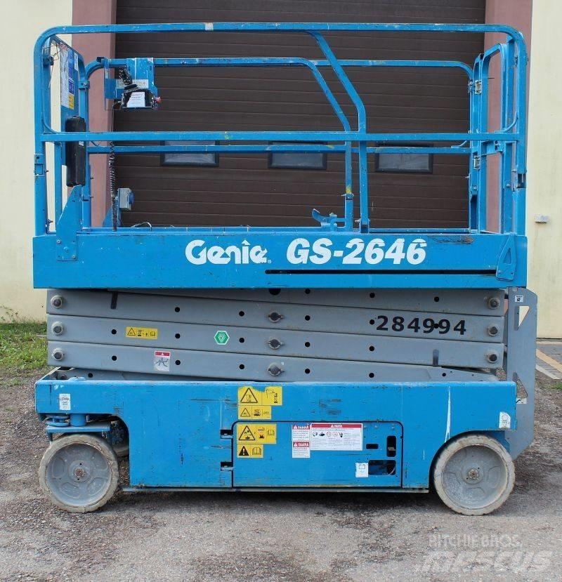 Genie GS 2646 رافعات مقصية الشكل