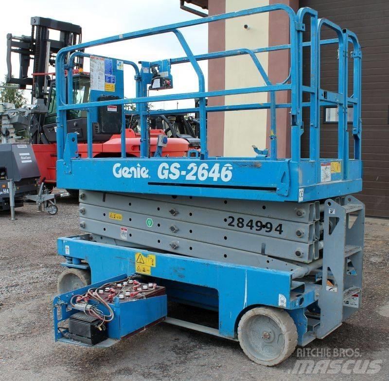 Genie GS 2646 رافعات مقصية الشكل