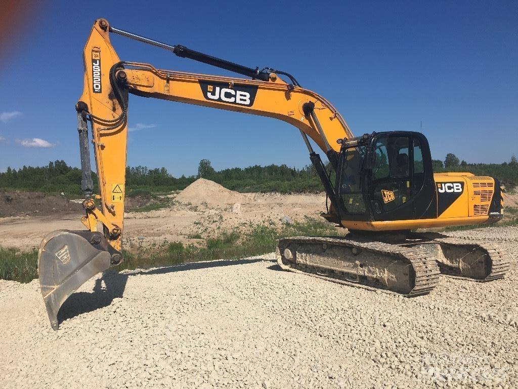 JCB JS 220 حفارات زحافة