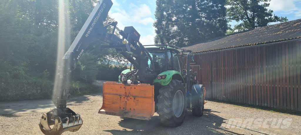 Deutz Agrotron 6155 جرارات التحريج