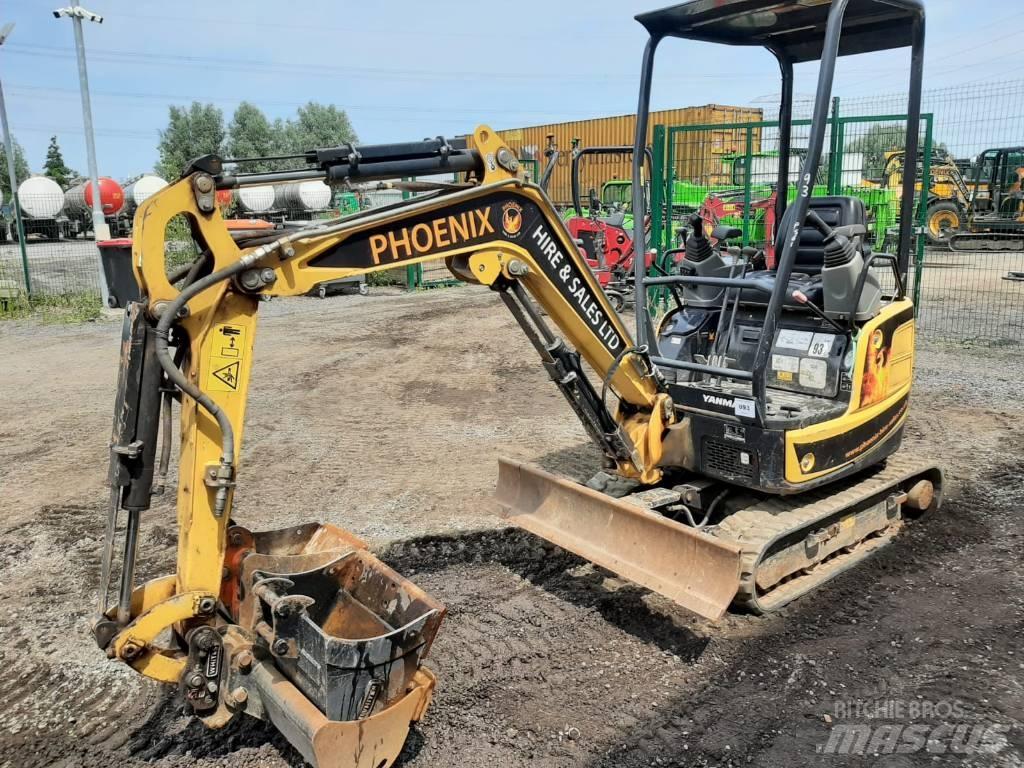 Yanmar Vio 17 حفارات صغيرة أقل من 7 طن (حفارات صغيرة)