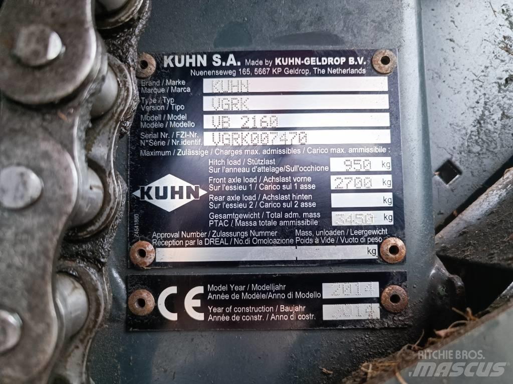 Kuhn VB 2160 OC 23 محزمات مستديرة
