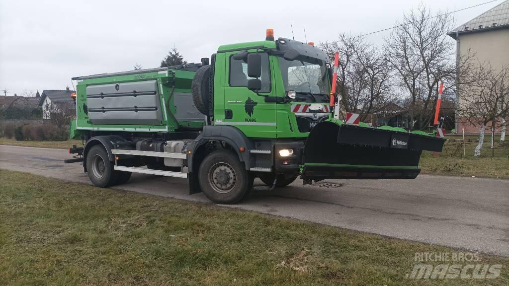 MAN TGM 18.320 4x4 ماكينات أخرى لتجهيز الأراضي