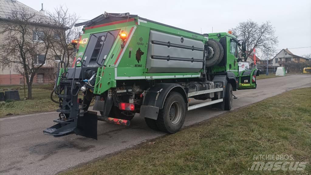 MAN TGM 18.320 4x4 ماكينات أخرى لتجهيز الأراضي