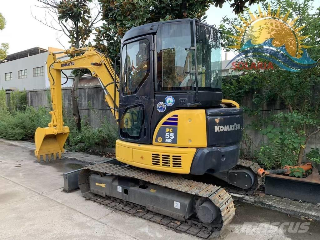 Komatsu PC 55 MR حفارات زحافة