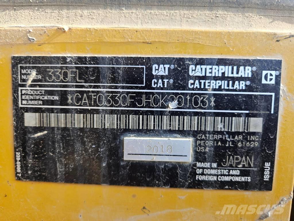 CAT 330FL حفارات زحافة