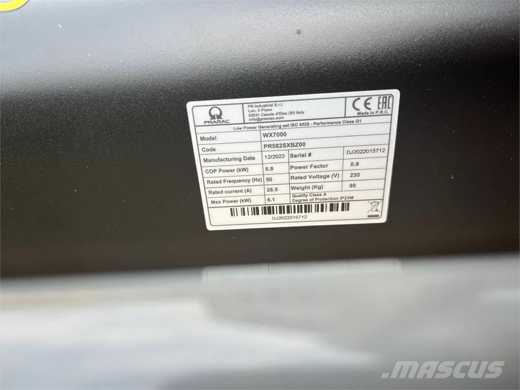 Pramac WX7000 مولدات أخرى