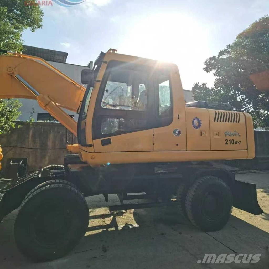 Hyundai r210w-7 حفارات بعجل