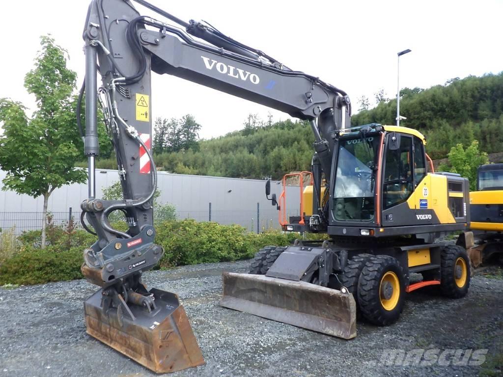 Volvo EW 220 E حفارات بعجل